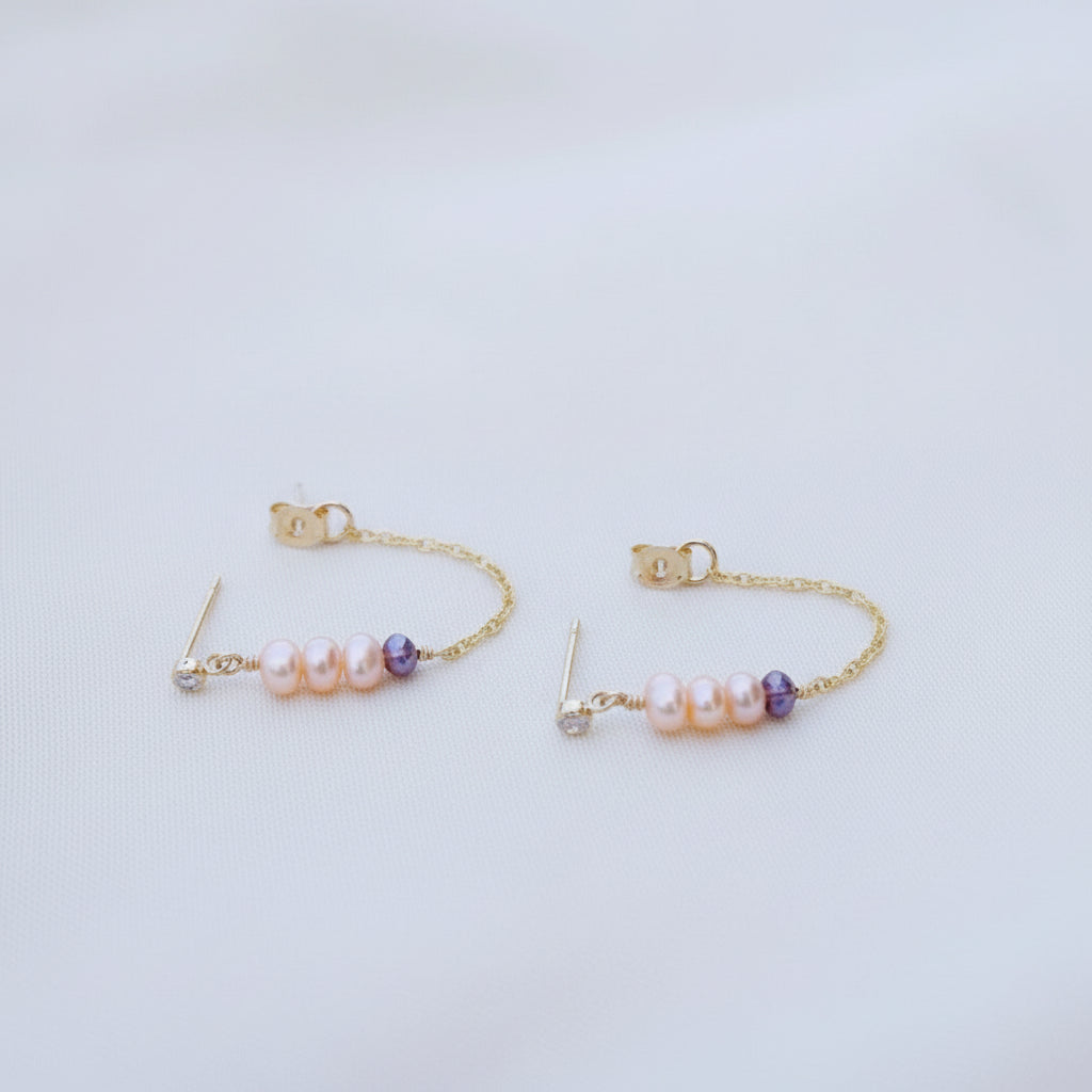 Rose of Sharon Earrings