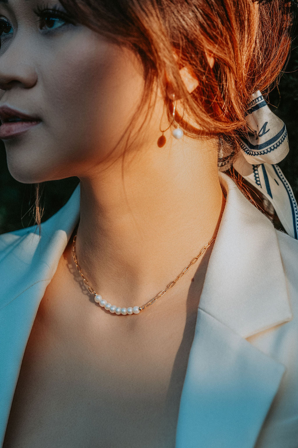 The Seafoam Sparkle Necklace