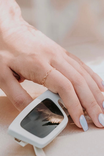 The Chic Gold Chain Ring