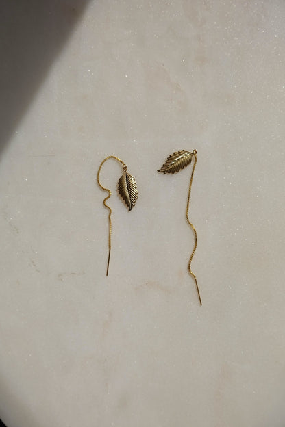 Zz Leaves Earrings