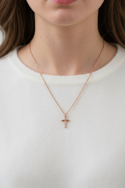 Carry Me Cross Necklace