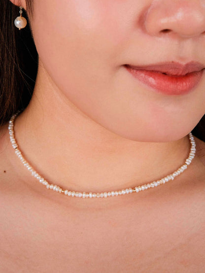 Bali Bay Pearl Layer Choker