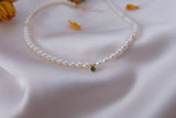 Jade Bliss Pearl Necklace