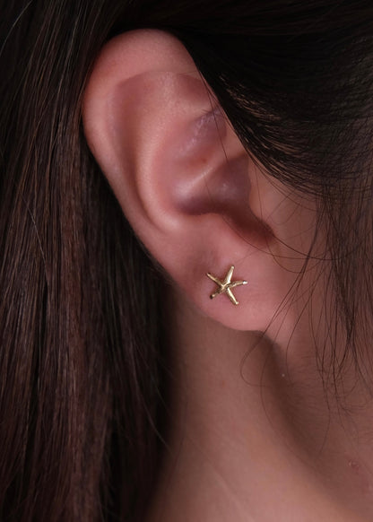 Baby Starfish Stud Earrings