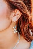 The Palm Breeze Hoop Earrings