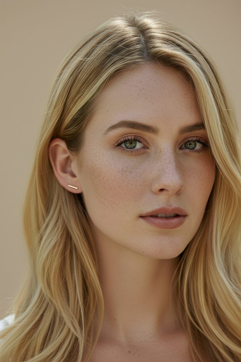 Minimalist Bar Earrings