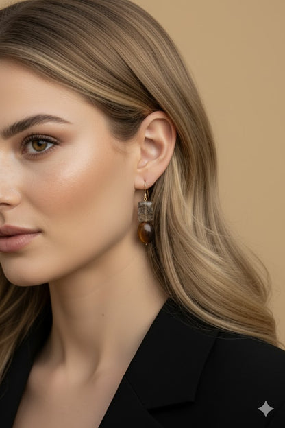 Golden Haze Earrings