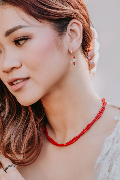 The Coral Pearl Necklace