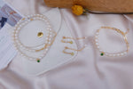 Jade Bliss Pearl Necklace