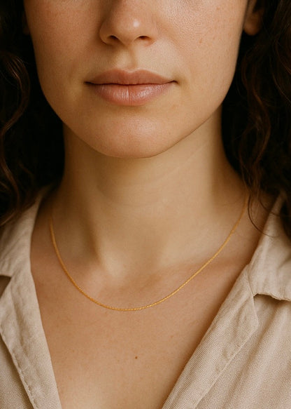 Thin Snake Chain Layer Necklace