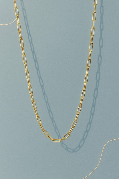 Dainty Link Layer Necklace