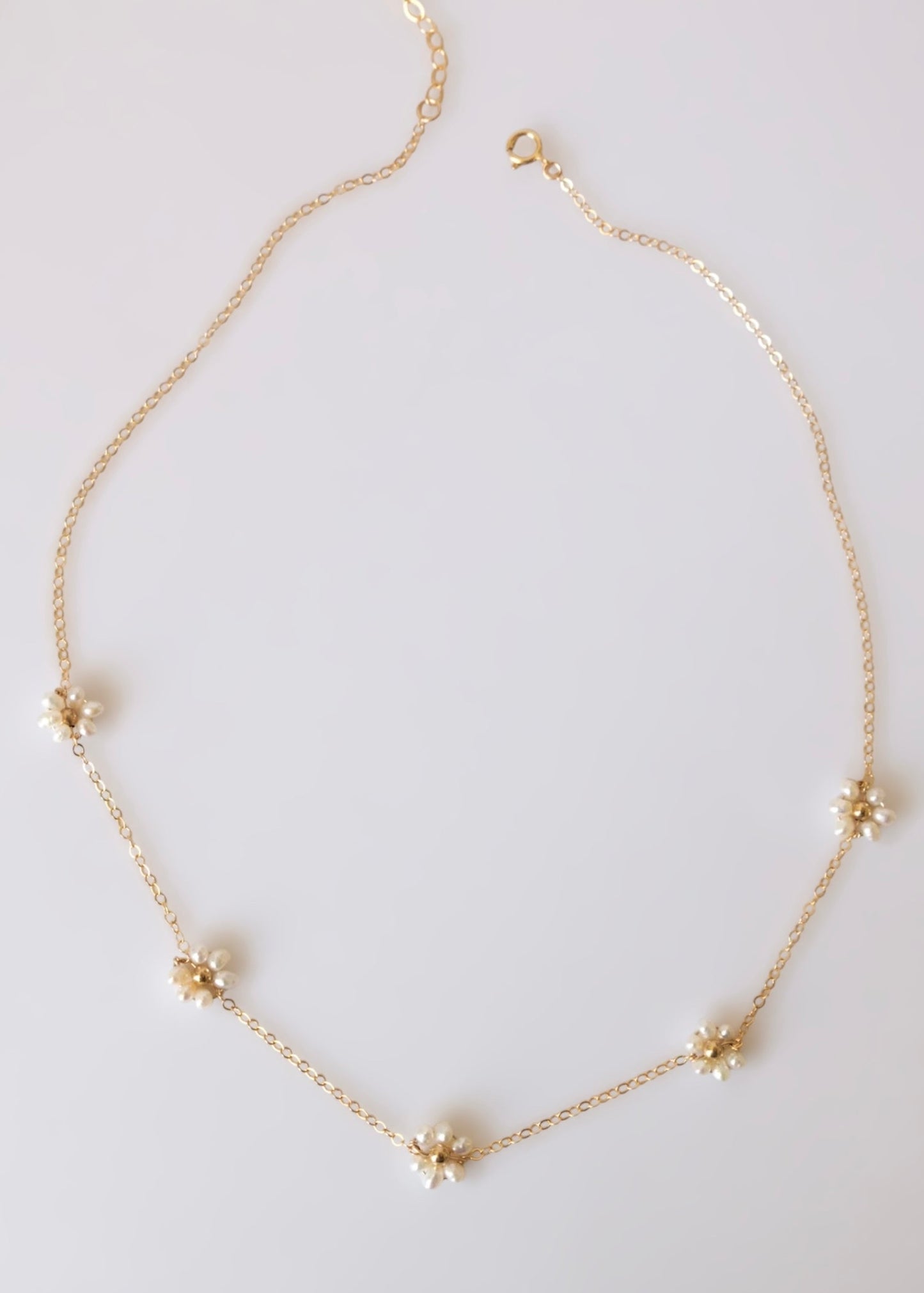 SHASTA Daisy Pearl Necklace