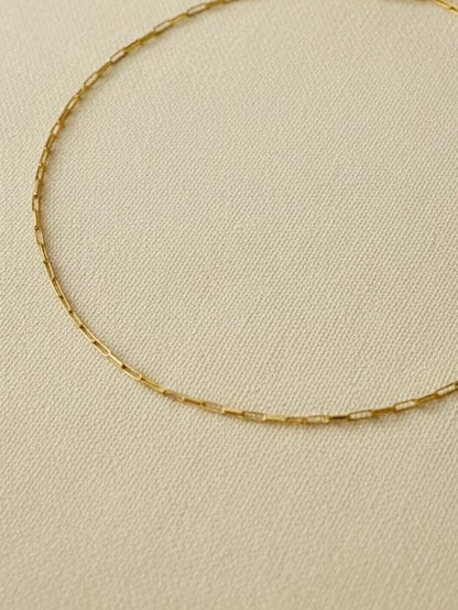 Dainty Rolo Box Layer Necklace
