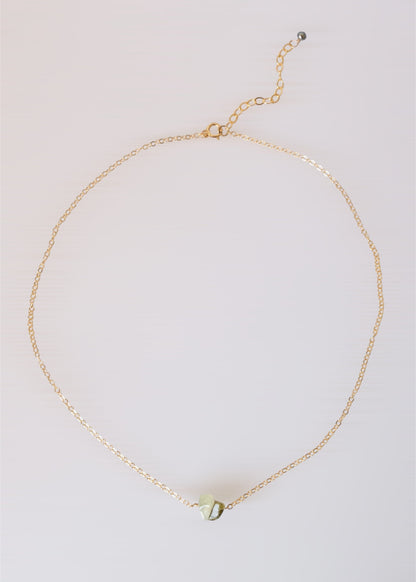 Gemstone Minimal Choker Necklace