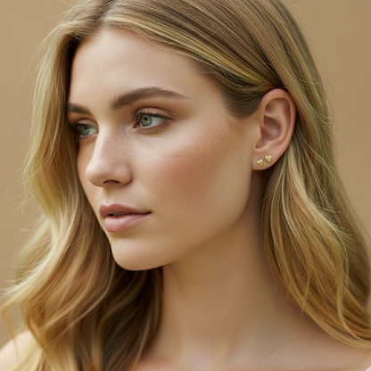 Little Heart Stud Earrings