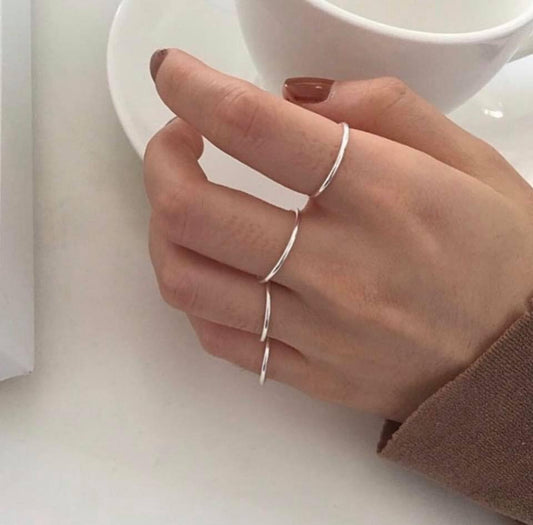 Silver Stacking Ring