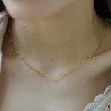 Dot Chain Layer Necklace