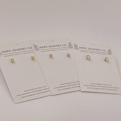 Diamond Stud Earrings