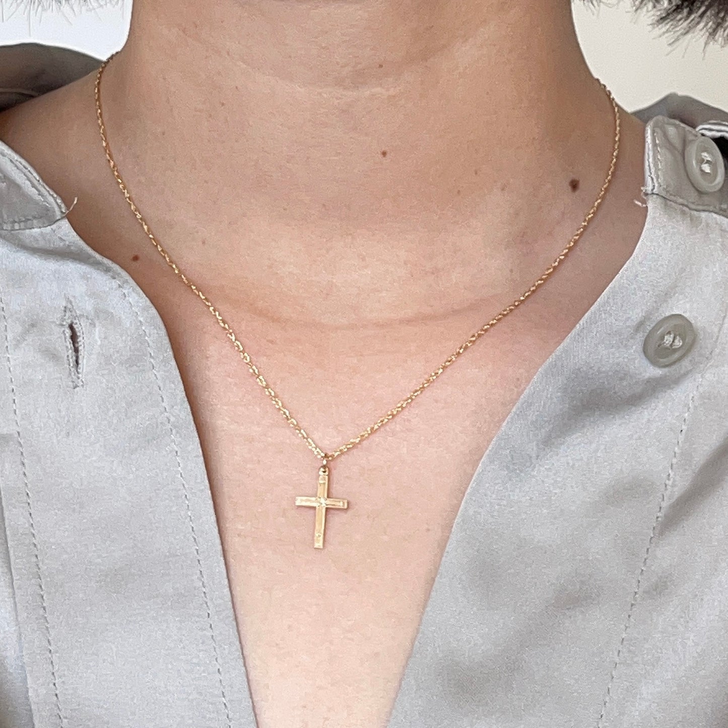 Carry Me Cross Necklace