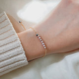 Forever Love Lilac Pearl Bracelet