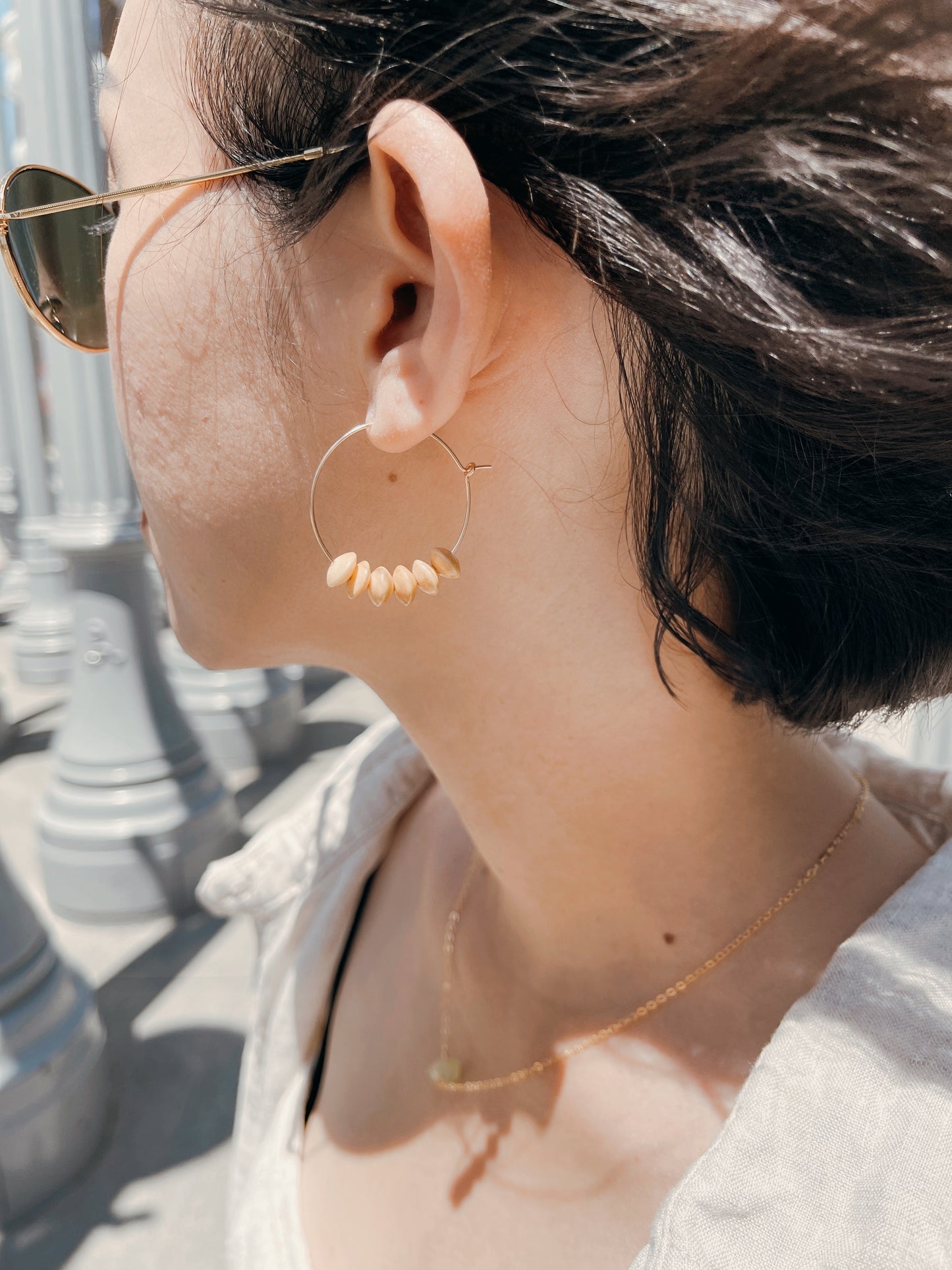 Sweet Lady Hoop Earrings