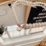 Unique Creation Pearl Clasp Necklace