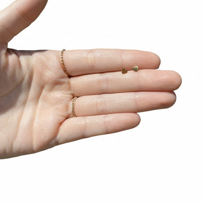 Little Heart Stud Earrings